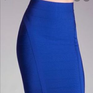 💎bebe bandage midi skirt